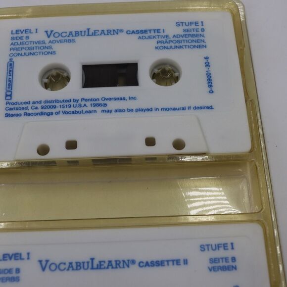 Learn German Cassette Tapes Language Learning Tapes - Picture 3 of 6